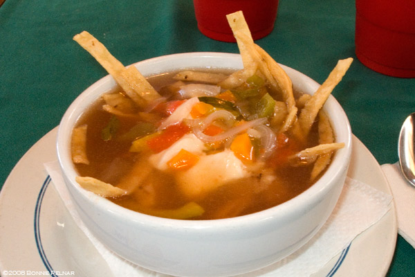 then a full hot meal,
